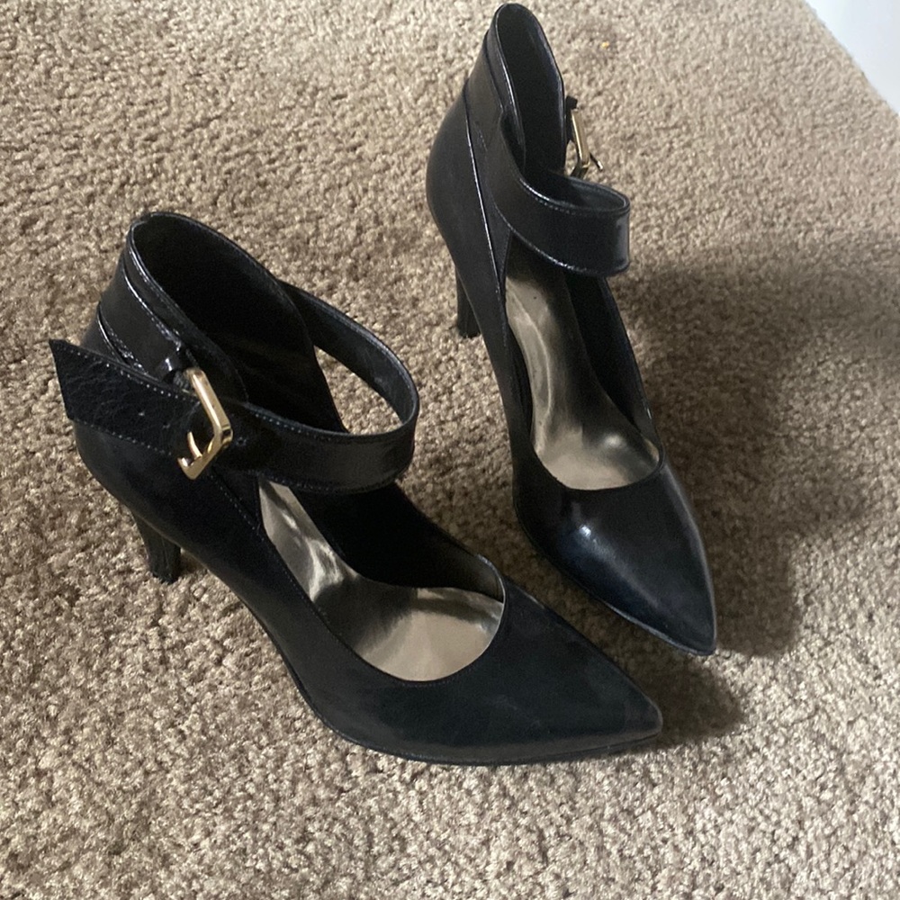 Black Nine West heels